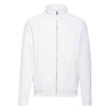White Men's Sweat Jacket Fruit of the Loom