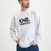 White Men's Sweatshirt KARL LAGERFELD - Men