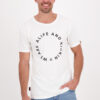 White Men's T-Shirt Alife and Kickin