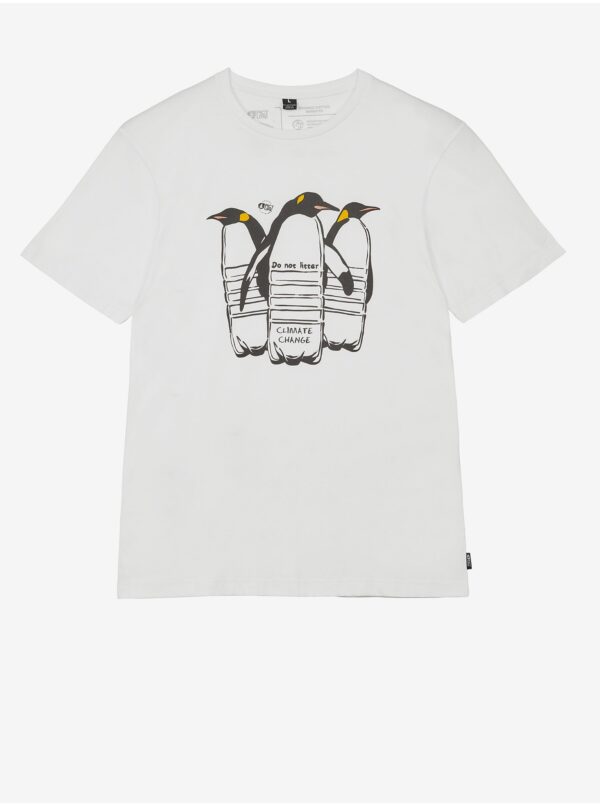 White Men's T-Shirt Picture - Men
