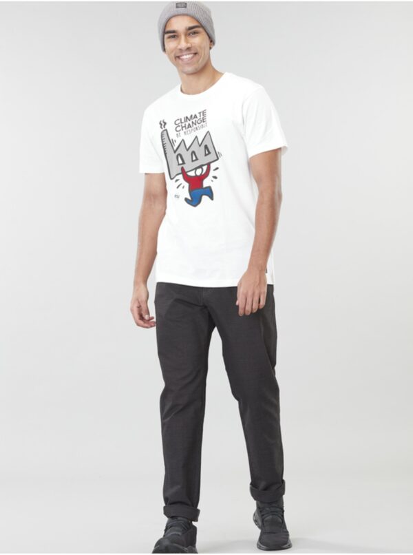 White Men's T-Shirt Picture - Men's