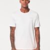 White Men's T-Shirt with Printed Back Oakley - Men