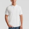 White Men's T-shirt Iconic Polo 6304400 Friut of the Loom