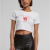 White Muah Cropped Tee T-Shirt
