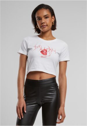 White Muah Cropped Tee T-Shirt White Muah Cropped Tee T-Shirt