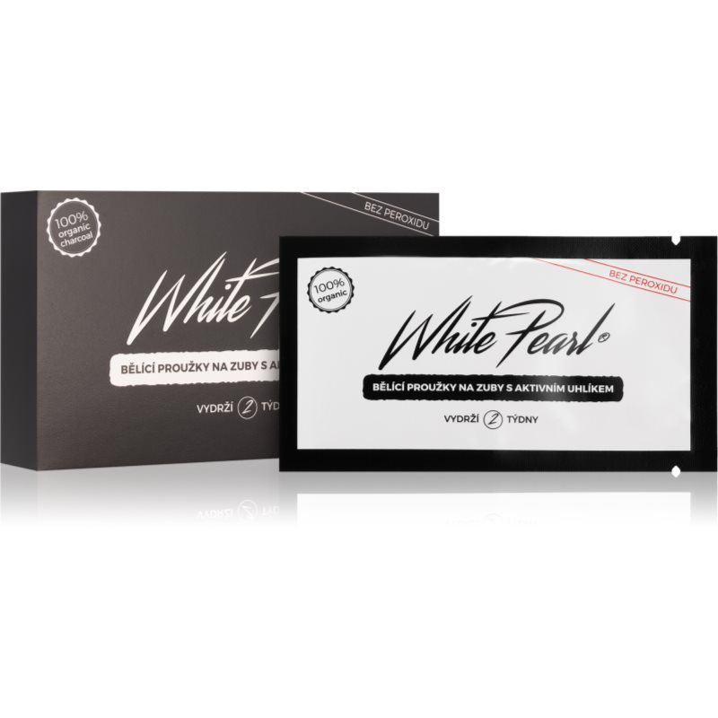 White Pearl Charcoal fehérítő fogselyem 28 db-Eredeti
