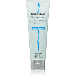 White Pearl NanoCare Whitening Fogkrém ezüst nanorészecskék foltok a fogakon 100 g-Eredeti
