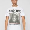 White T-shirt Biggie Crown