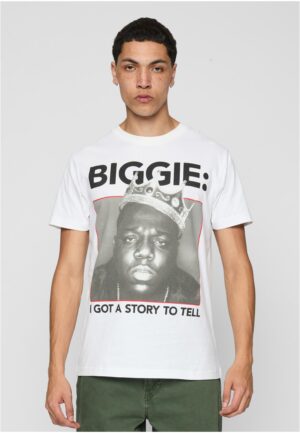 White T-shirt Biggie Crown