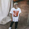 White T-shirt No Mercy