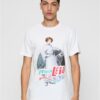 White T-shirt with Star Wars Leia logo