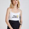 White Woman Patterned Top TALLY WEiJL - Women