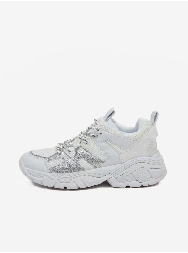 White Womens Sneakers Guess - Women