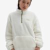 White Women's Sweatshirt VANS Pioneer Mock - Women
