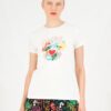 White Women's T-Shirt Blutsgeschwister Planet Less Plastic - Women