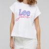 White Women's T-Shirt Lee - Women