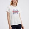 White Women's T-Shirt Pepe Jeans Camille - Women