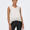 White Womens Top ONLY Sabira - Women
