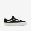 White and black suede sneakers VANS Old Skool VR3 - Women's