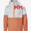 White-apricot girls' light jacket HELLY HANSEN - Girls