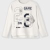 White boys' long-sleeved T-shirt name it Vob - Boys