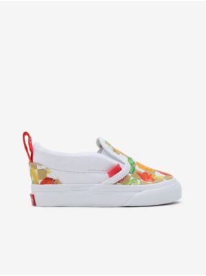 White children's patterned slip-on sneakers VANS Haribo - Boys