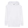 White children's sweatshirt Classic kangaroo Fruit of the Loom
