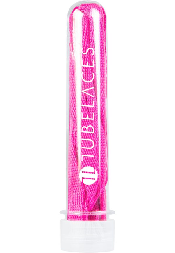 White flat neon pink