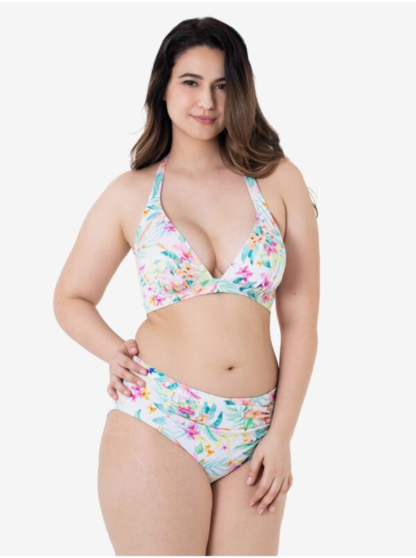 White floral Swimwear Upper Upper DORINA Koro Island - Women