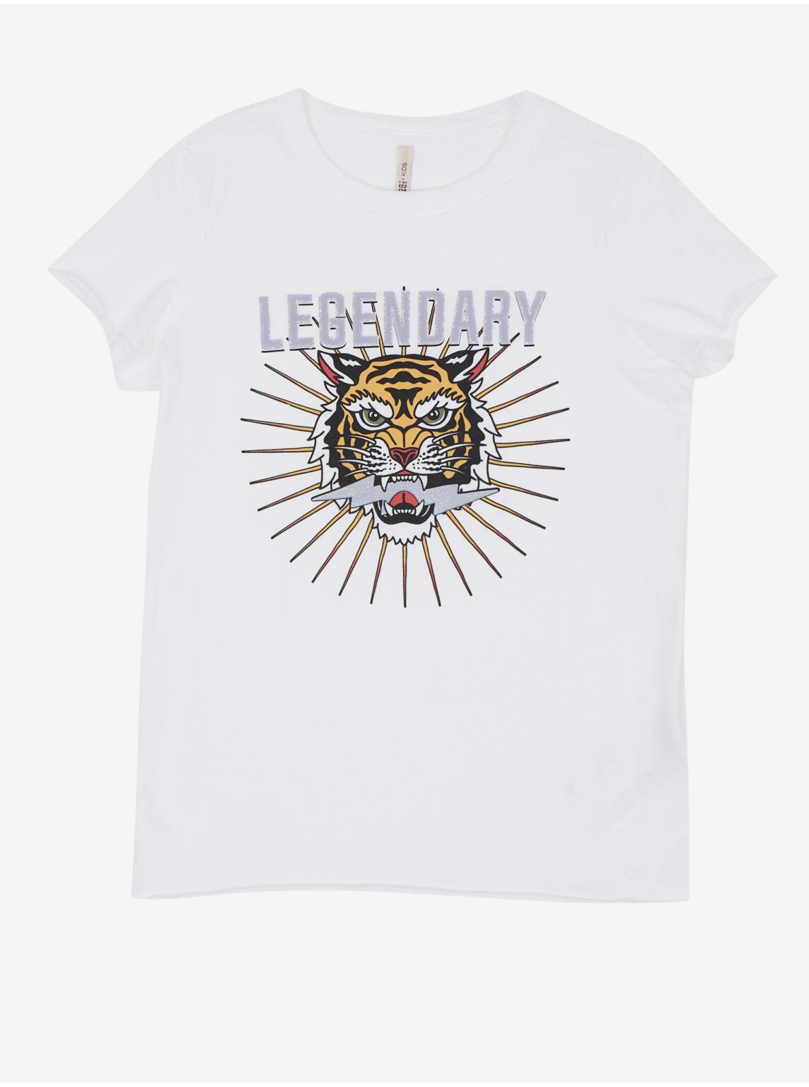 White girl's T-shirt ONLY Lucy - unisex
