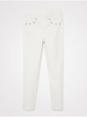 White girls' slim fit jeans Desigual Tartaleta - Girls