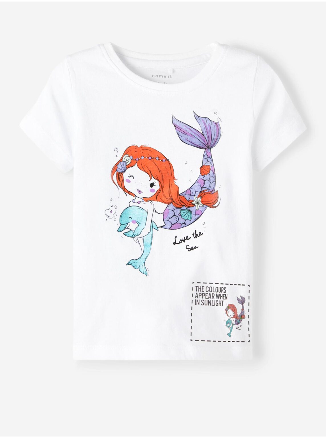 White girl's t-shirt name it Zuzano - Girls