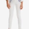 White jeans Desigual Verd for girls - Girls