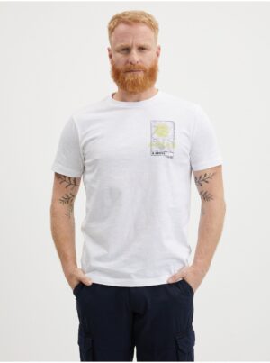 White men's T-shirt LERROS - Men