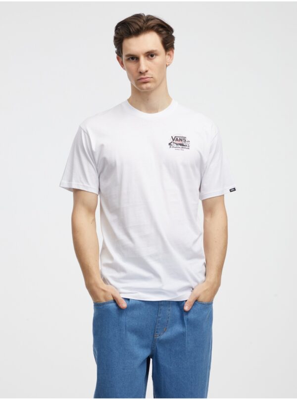White men's T-shirt VANS Positive Attitude - Men's
