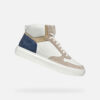 White men's sneakers Geox Deiven - Men's