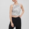 White patterned tank top VERO MODA Tessa - Women