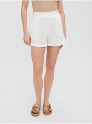 White shorts VERO MODA Natali - Women