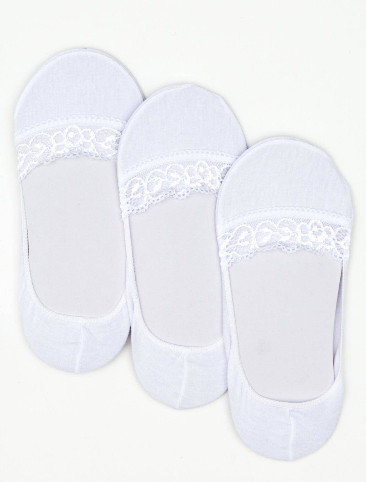 White socks 3-pack Yups ax4142-3. R01