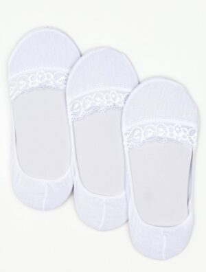 White socks 3-pack Yups ax4142-3. R01