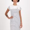 White striped dress with belt Alife and Kickin - Women