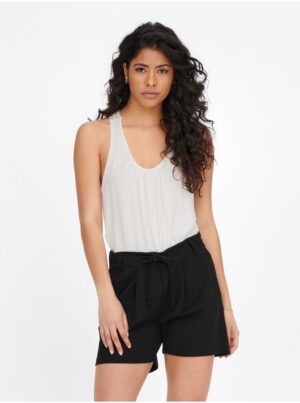 White tank top with lace JDY Eddie - Women's White tank top with lace JDY Eddie - Women's