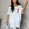 White tunic By o la la axp0784. R01