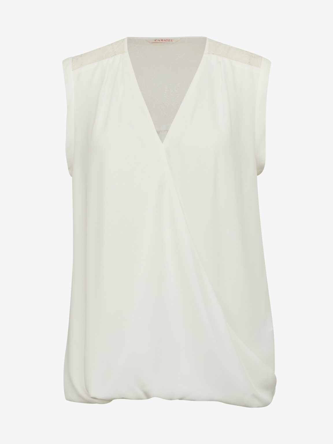 White women's blouse CAMAIEU