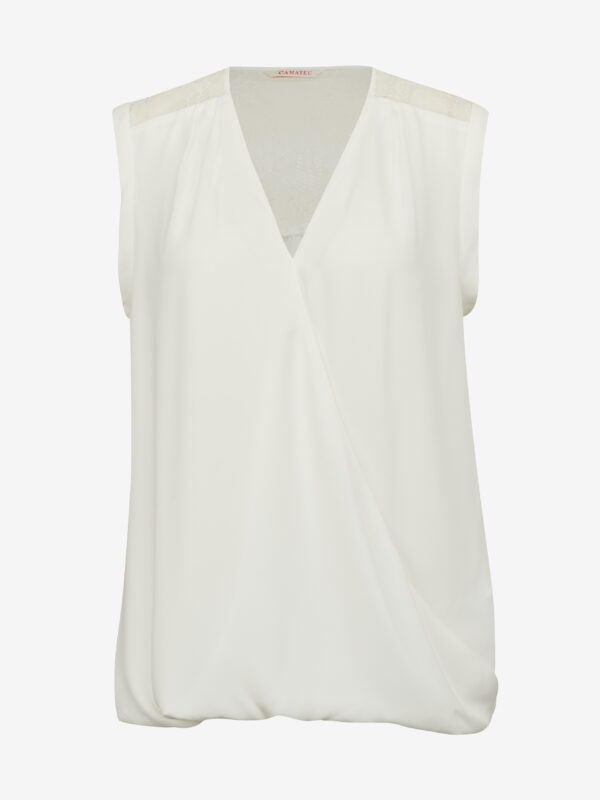 White women's blouse CAMAIEU