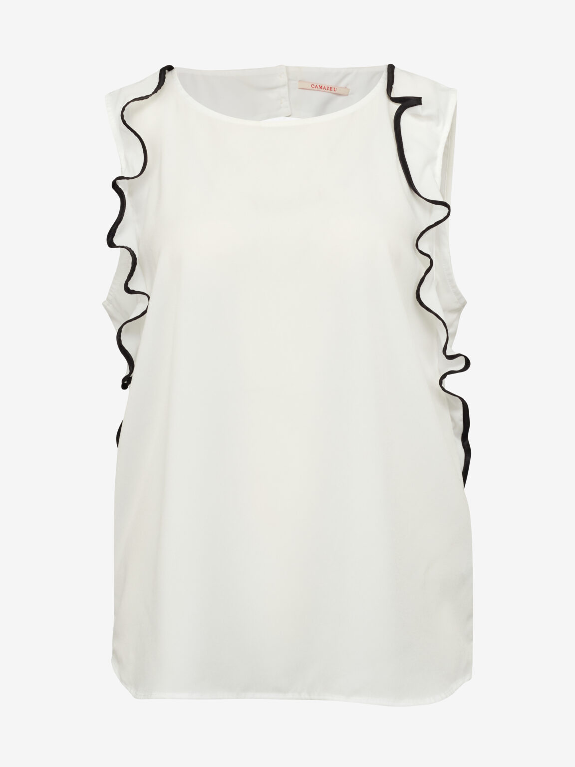 White women's blouse CAMAIEU