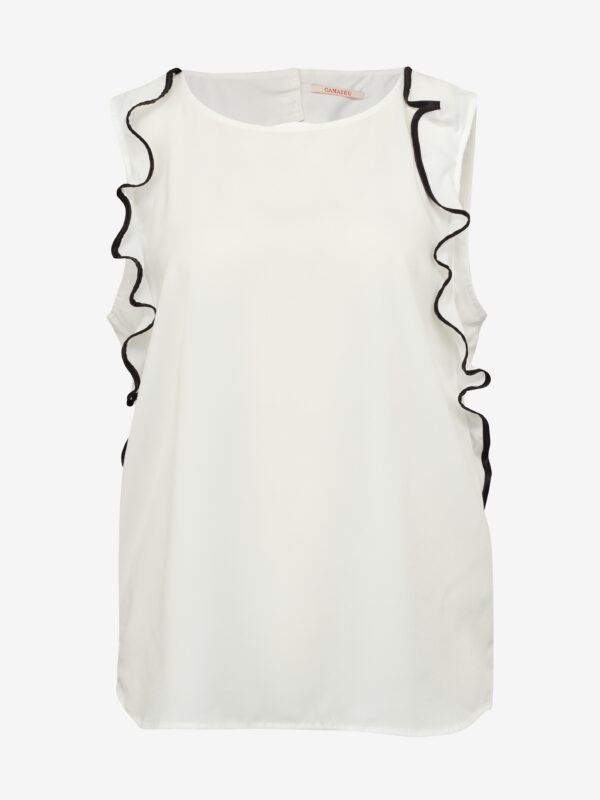 White women's blouse CAMAIEU