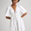 White women's dress Pepe Jeans Delia - Women