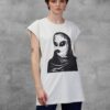 White women's elongated T-shirt Diesel - Women