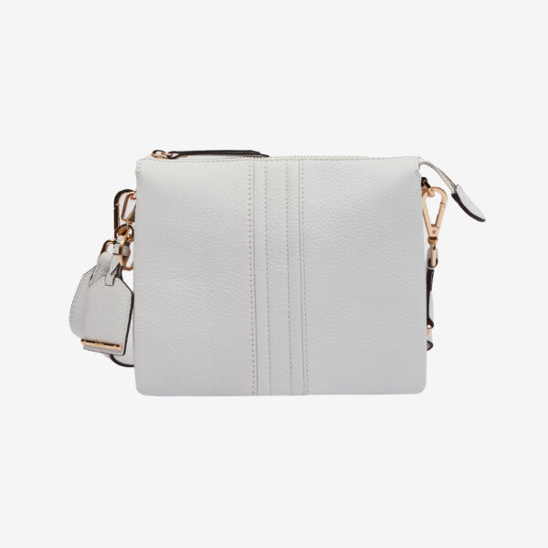 White women's handbag Geox Clarissy - Women's